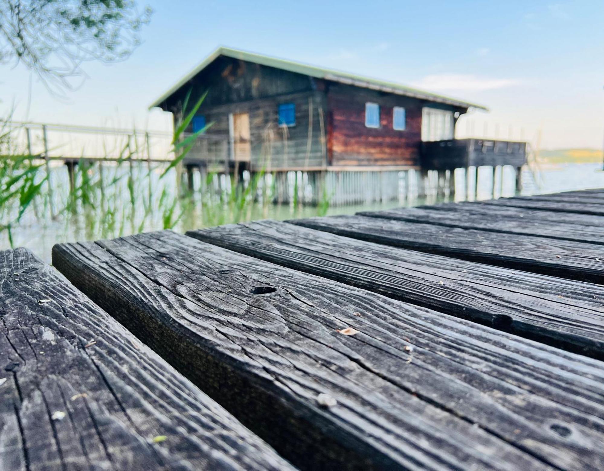 Schlafen Im Atelier - Einzigartiges Gaestezimmer Am Ammersee Apartamento Schondorf am Ammersee Exterior foto